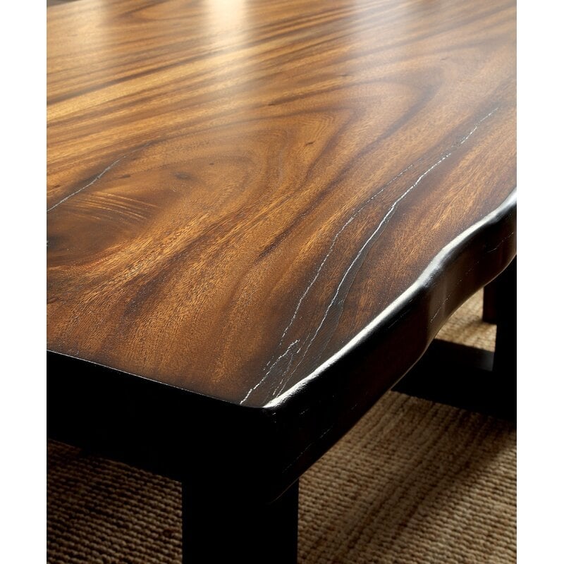 Timberlane 40" Rubber Wood and Solid Wood Dining Table - Image 2