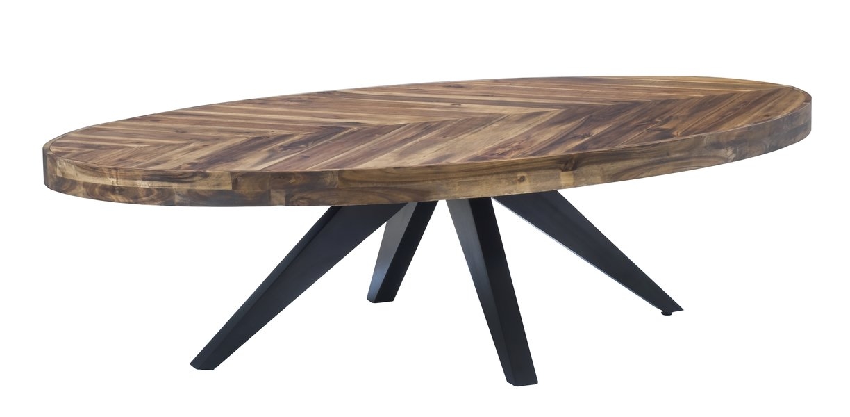 PARQ OVAL COFFEE TABLE - Image 1