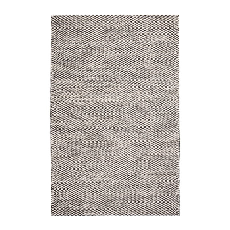Allister Hand-Woven Gray/Ivory Area Rug - Image 2
