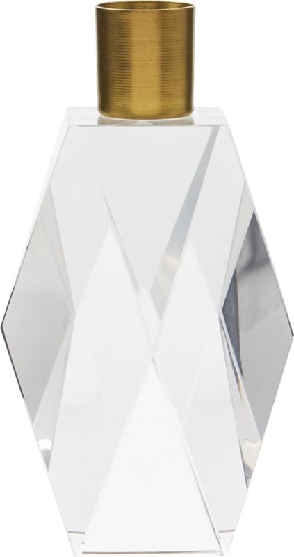 Cosette Crystal Taper Candle Holder 5" - Image 6