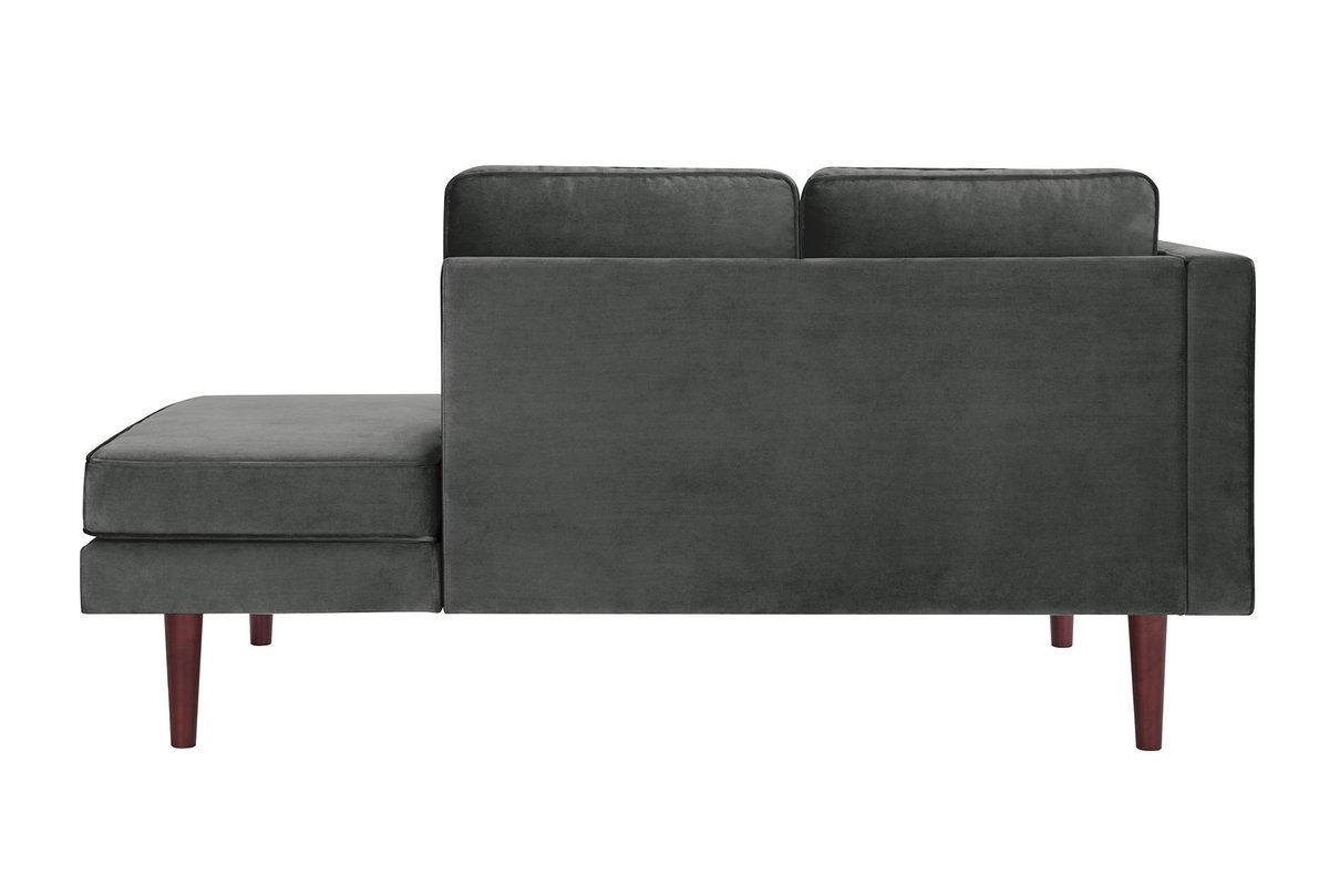 Zander Mid Century Modern Upholstered Daybed with Mattress - Image 2