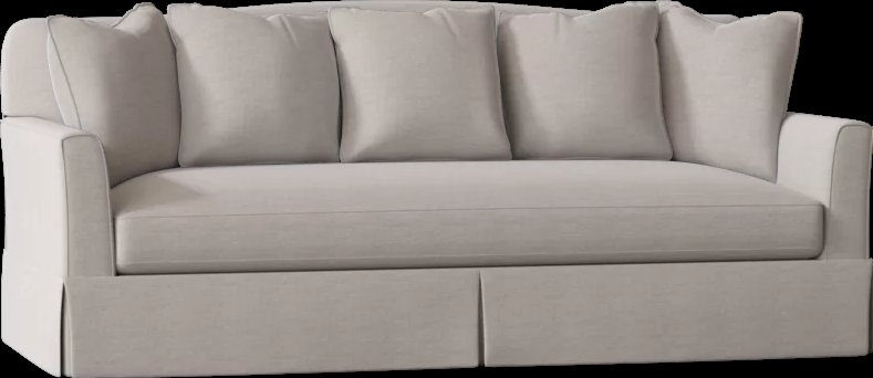 Fairchild Slipcovered Sofa - Sunbrella® Cast Silver - Image 0