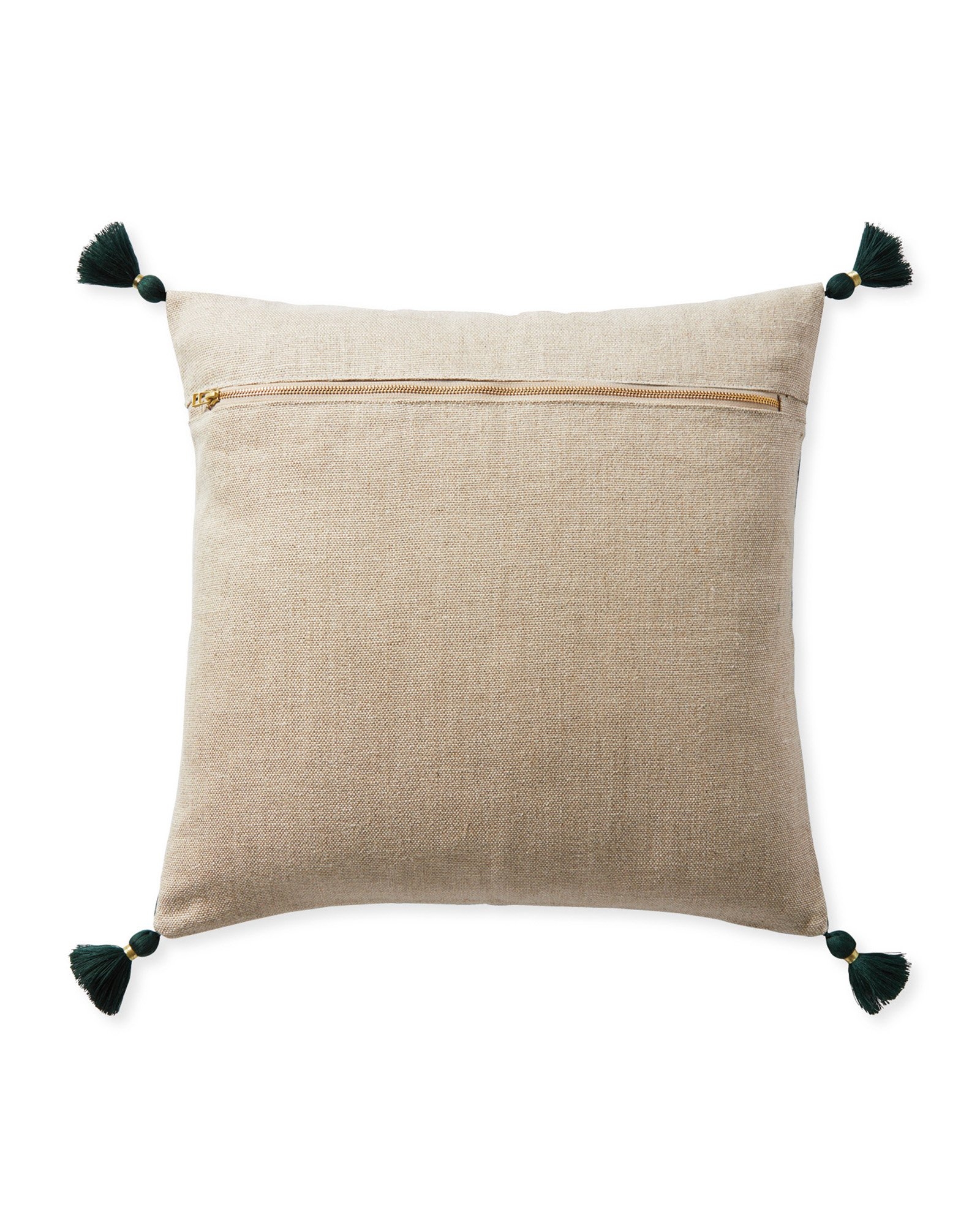 Suede Eva 20" SQ Pillow Cover - Evergreen - Insert sold separately - Image 2