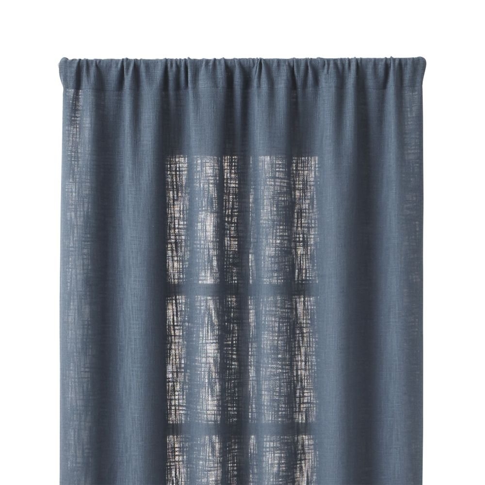 Lindstrom Blue 48"x96" Curtain Panel - Image 0