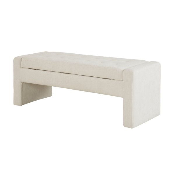 Morada Upholstered Flip Top Storage Bench - Image 1