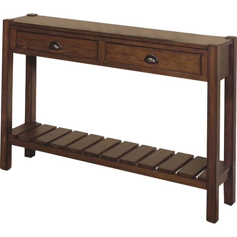 Berkley Hall 46" Solid Wood Console Table - Image 0