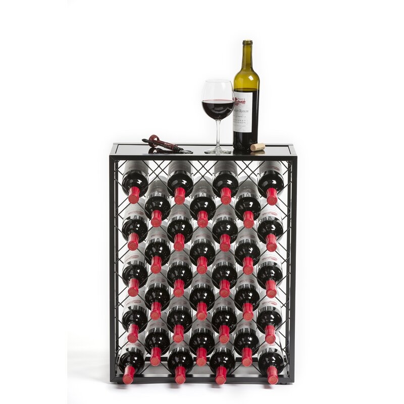 Fulford 32 Bottle Floor Wine Bottle Rack - Image 2
