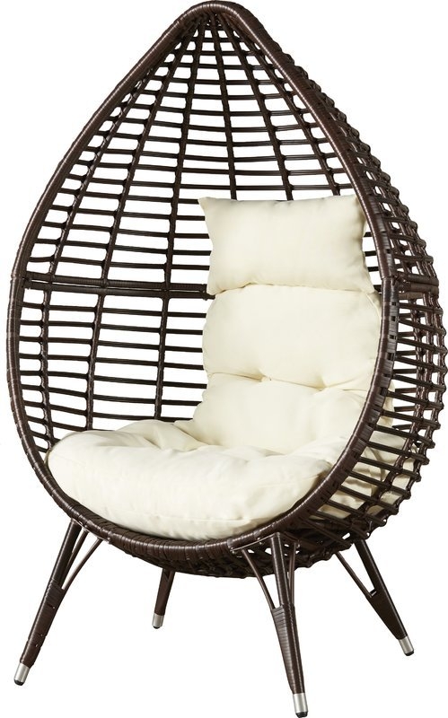 Teardrop Patio Chair with Cushions - Image 0