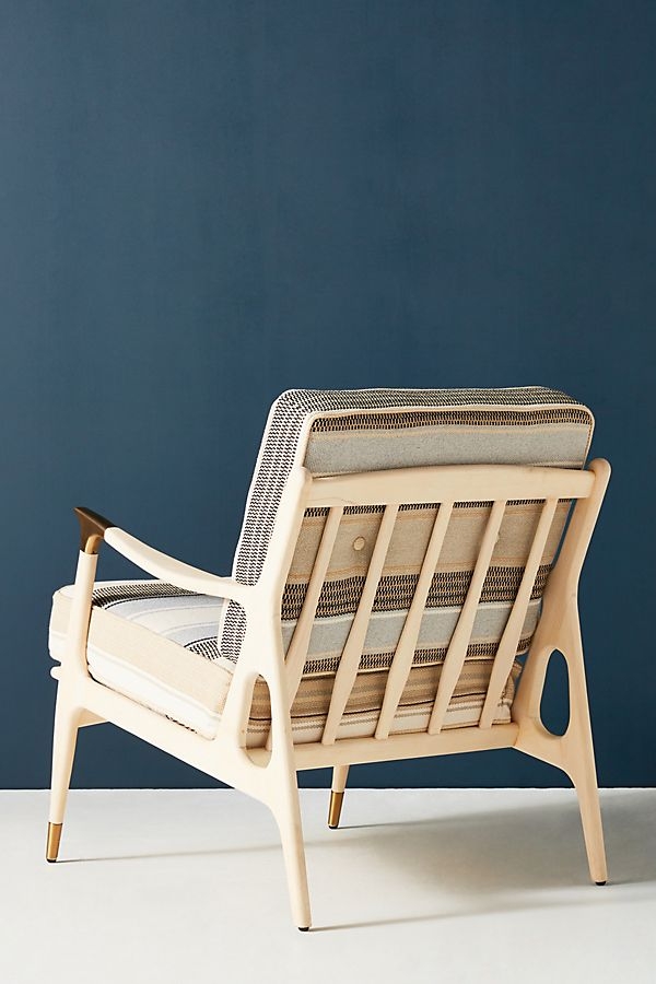 Castine-Striped Haverhill Chair - Image 5