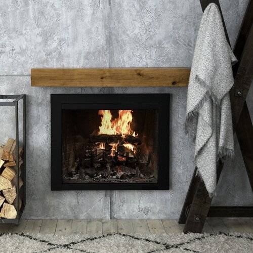 Modern Farmhouse Fireplace Shelf Mantel - Image 1