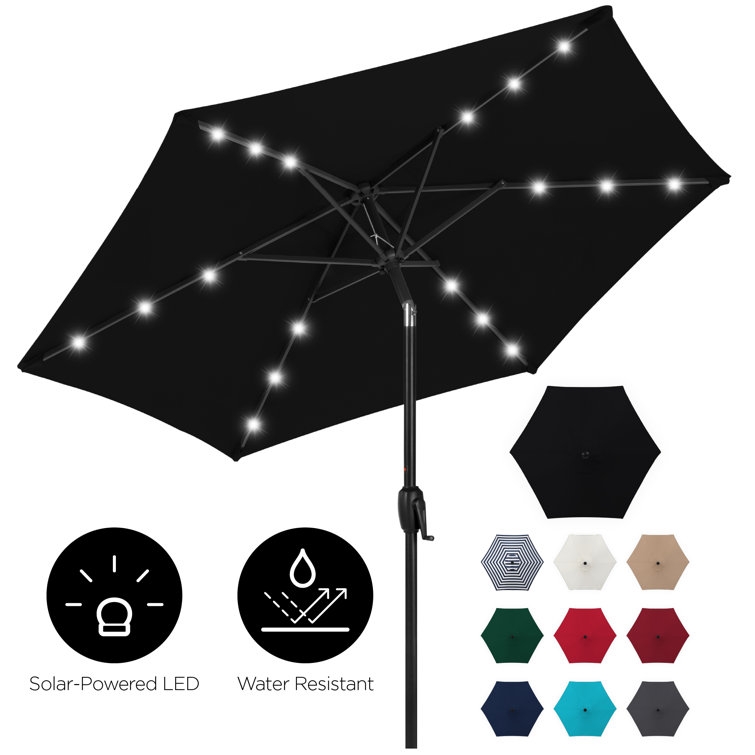 Sheldon 90'' Lighted Market Umbrella - Image 1