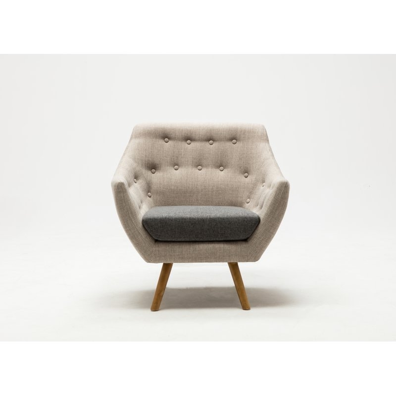 Westford Dual Tone Tufted Armchair - Image 0