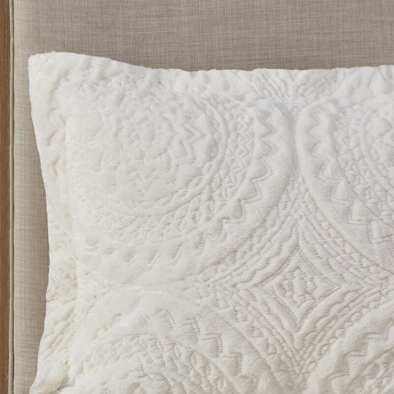 Mericia Comforter Set - King/Cal King, Ivory - Image 5
