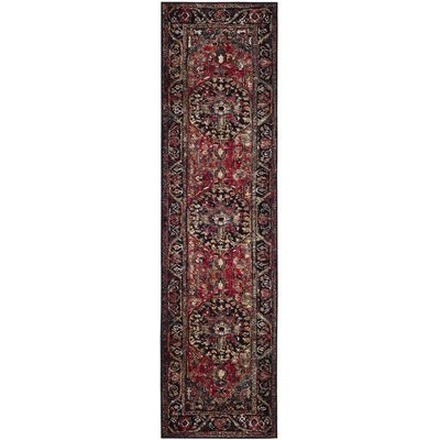 Mccall Red/Black Area Rug - Image 0