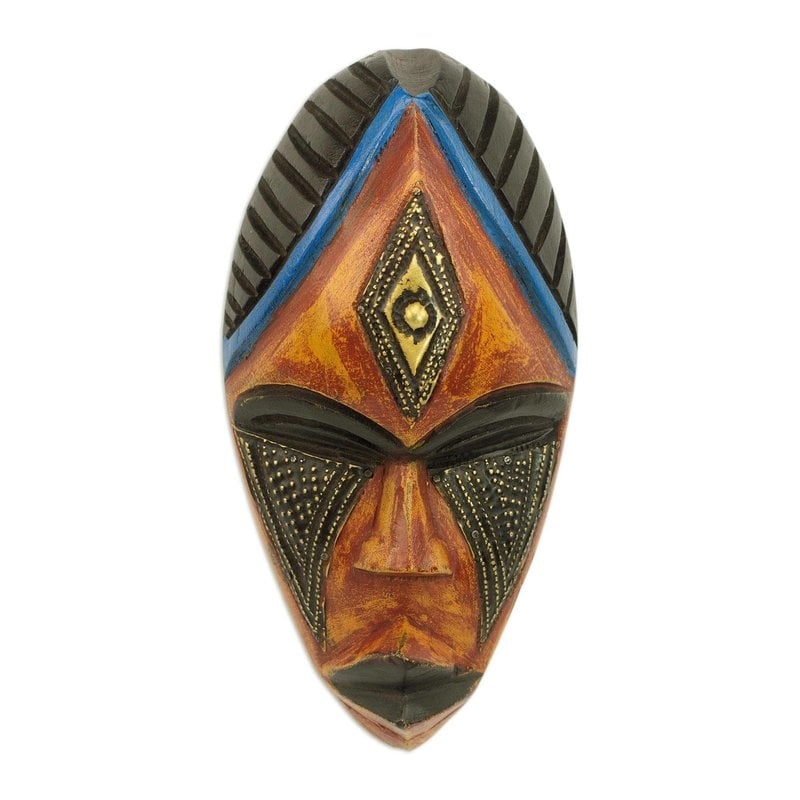 Jabu African Wood Mask - Image 0