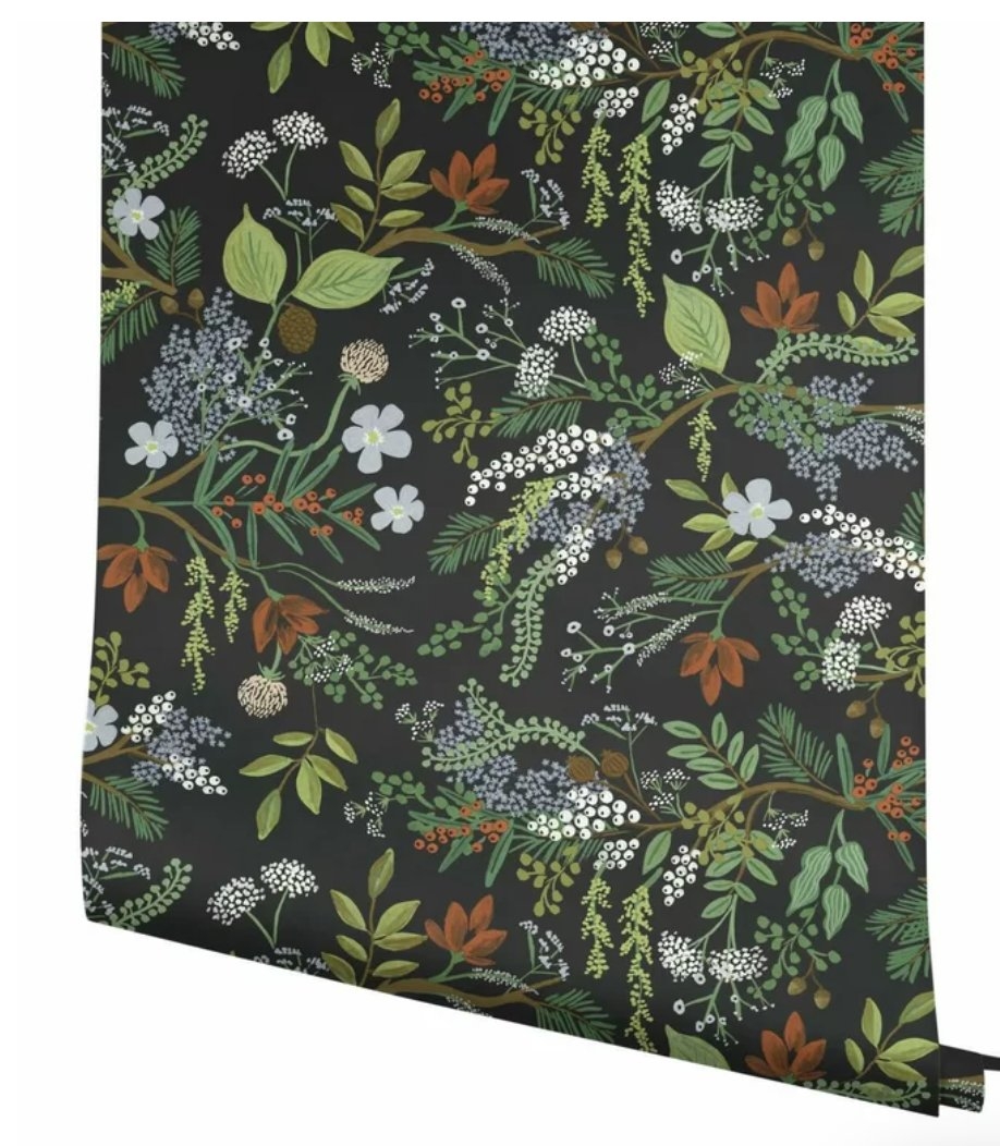 Juniper Forest 20' L x 27" W Peel and Stick Wallpaper Roll - Image 1