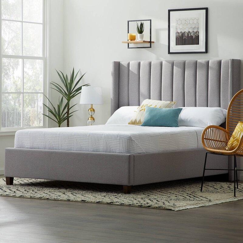 Adaliene Upholstered Low Profile Platform Bed - Image 2