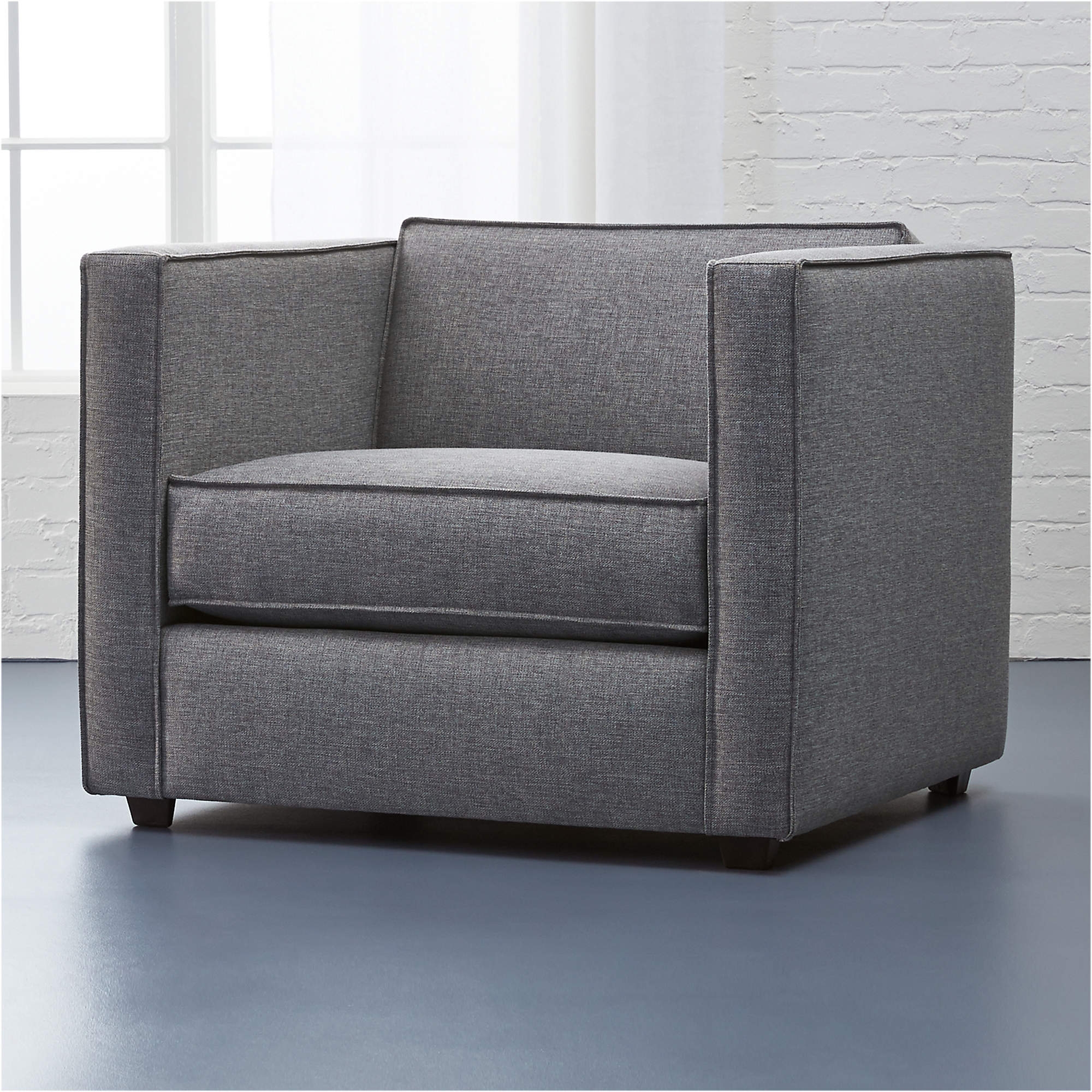 Club Fabric Lounge Chair - Image 0