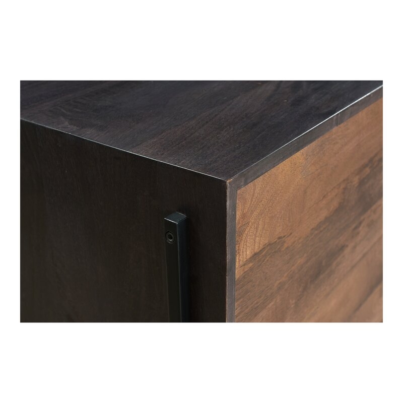 Bloch Solid Wood TV Stand for TVs up to 88" - Image 1
