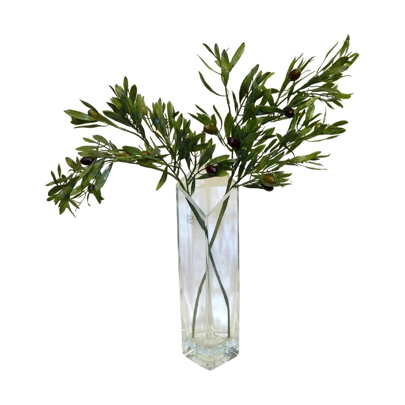 2 Piece Olive Flowering Branch - Image 1