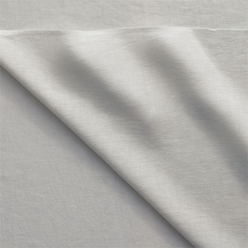 "silver grey linen curtain panel 48""x96""" - Image 5