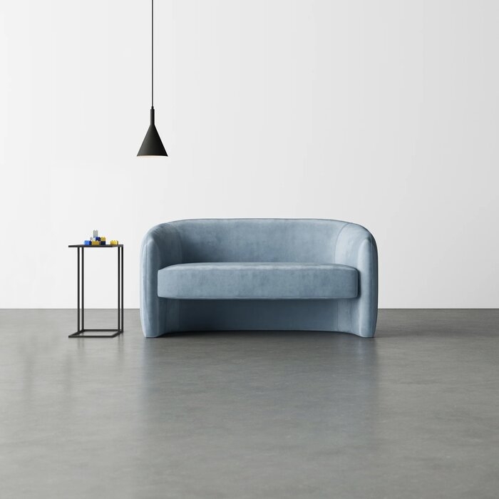 Kearney 60'' Round Arm Loveseat See More by AllModern - Image 2