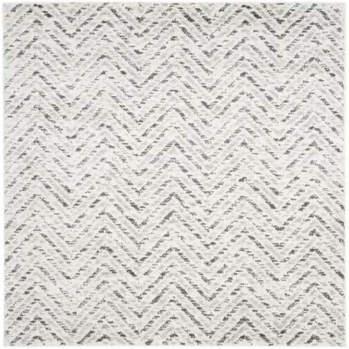 Connie Ivory/Charcoal Area Rug- 8x10 - Image 1