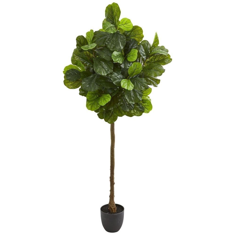 6’ Fiddle Leaf Artificial Tree (Real Touch) - Image 0
