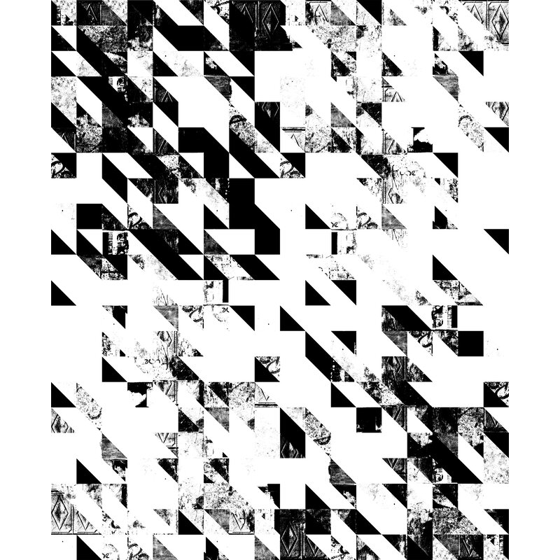 Disintegration 9' L x 50" W Wallpaper Roll - Image 0