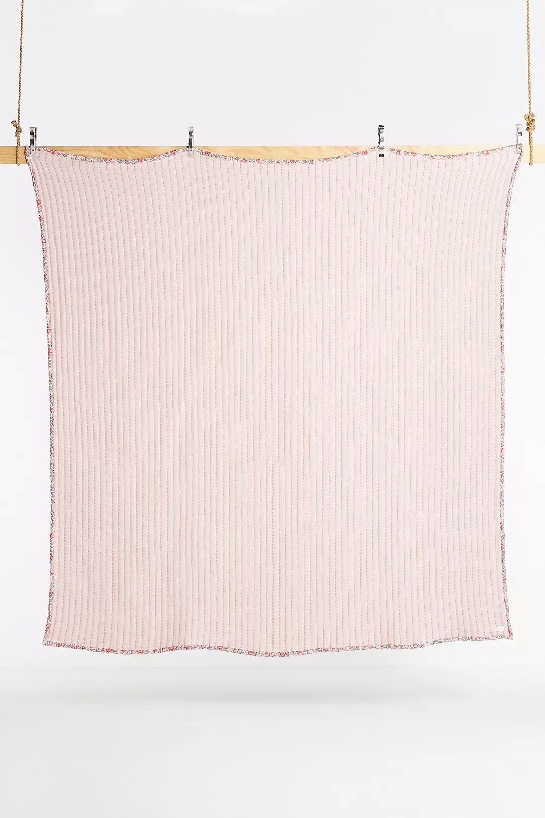 Rowena Coverlet By Amber Lewis for Anthropologie in Pink, King - Image 4