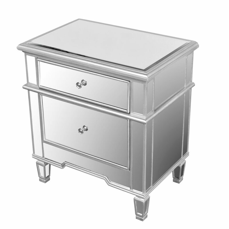 Aedesia 2 Drawer Nightstand - Image 0