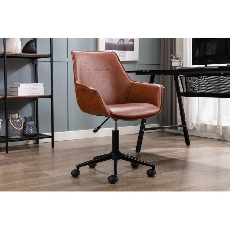 Zora Polyurethane Office Chair - Image 1