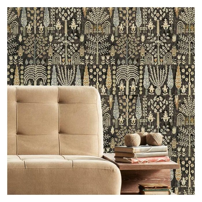 Persian Ikat Peel and Stick Wallpaper - Image 1