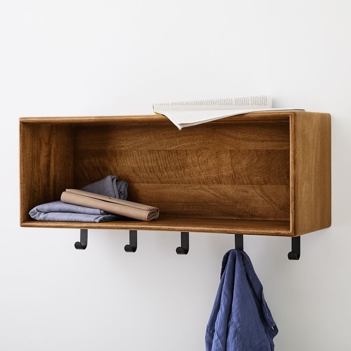 Anton Solid Wood Entryway Cabinet - Burnt Wax - Image 0