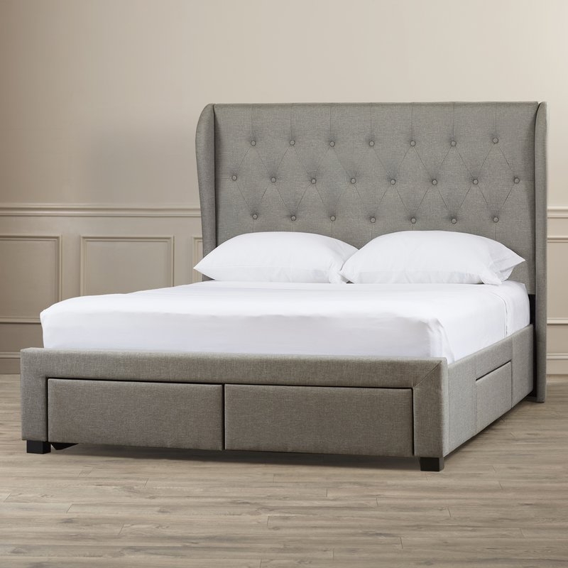 Mamadou Upholstered Panel Bed - Image 0