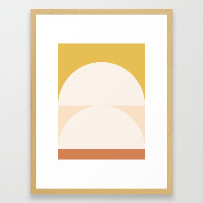 Abstract Geometric 01 Framed Art Print - Image 0