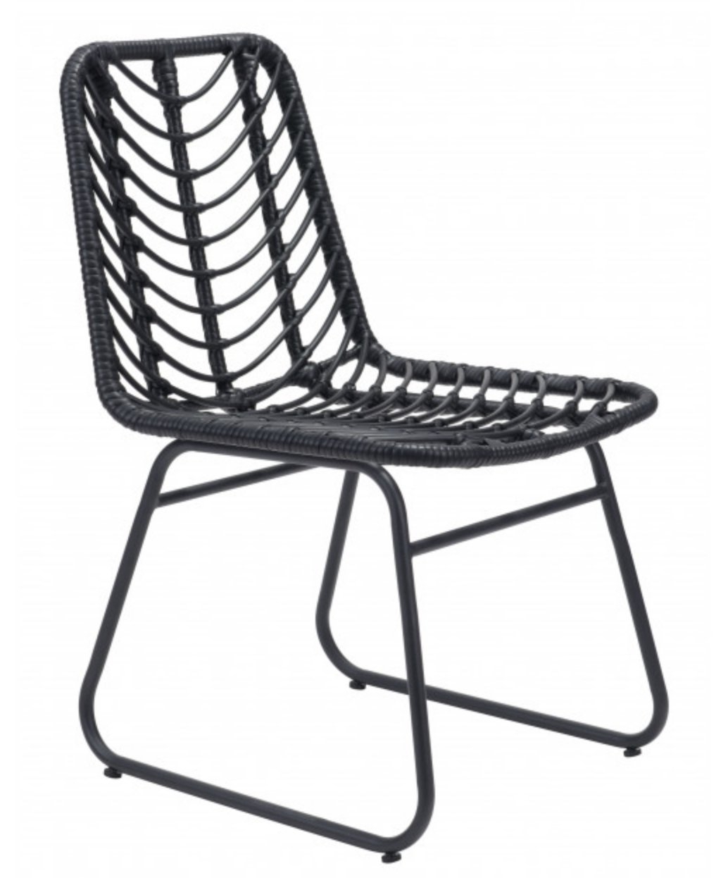 Laporte Dining Chair, Black, Set of 2 - Image 0
