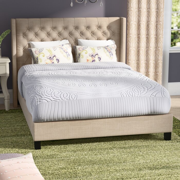 Borchers Upholstered Panel Bed - Image 0