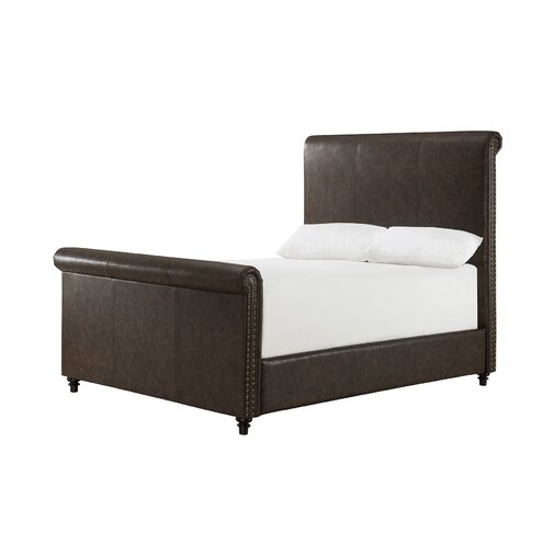 Avice Upholstered Sleigh Bed - Image 0