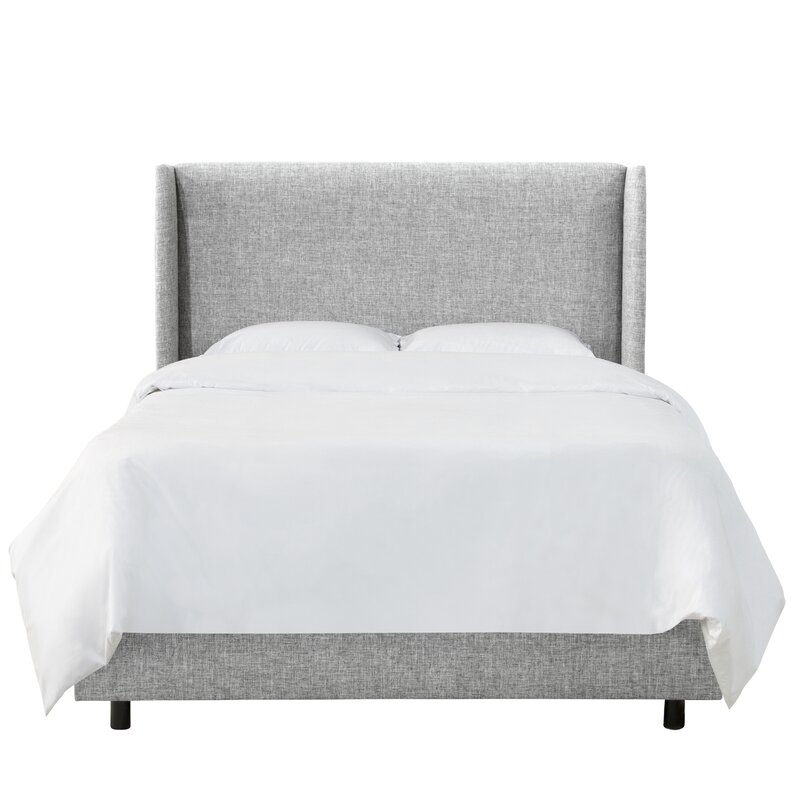 Alrai Upholstered Low Profile Standard Bed / Queen / Zuma Pumice - Image 0