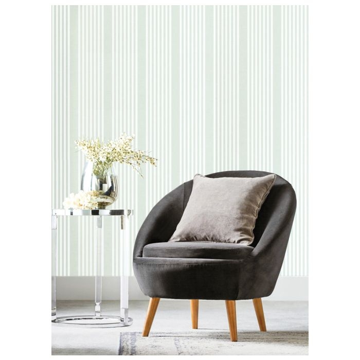 French Linen Stripe Sure Strip Wallpaper - Image 1