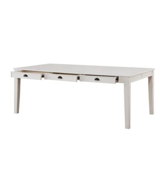 ACME Renske Dining Table in Antique White - Image 1