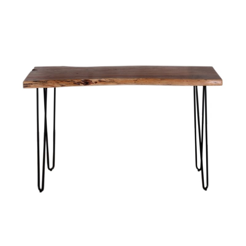 Tindle Live Edge Hairpin Console Table - Image 0