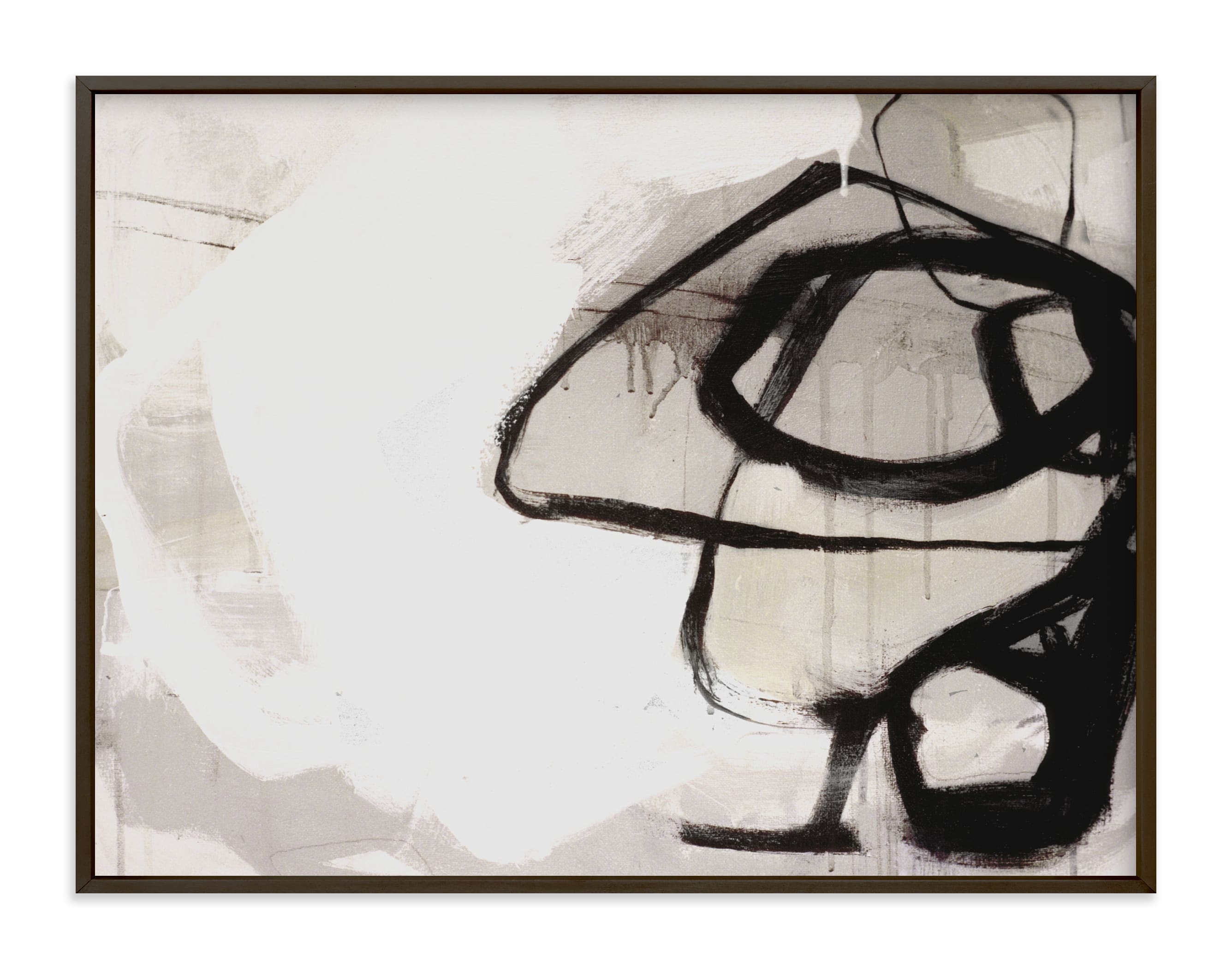 Black Impact Art Print - Image 0