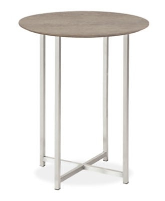 Classic End Tables in Stainless Steel - Image 0