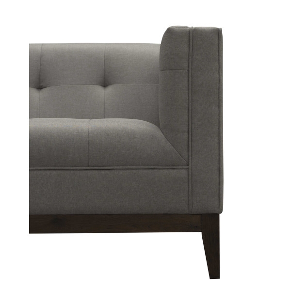 Trinnette Linen Sofa, Gray - Image 2