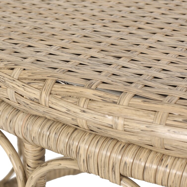 Outdoor Wicker Coffee Table - Image 5
