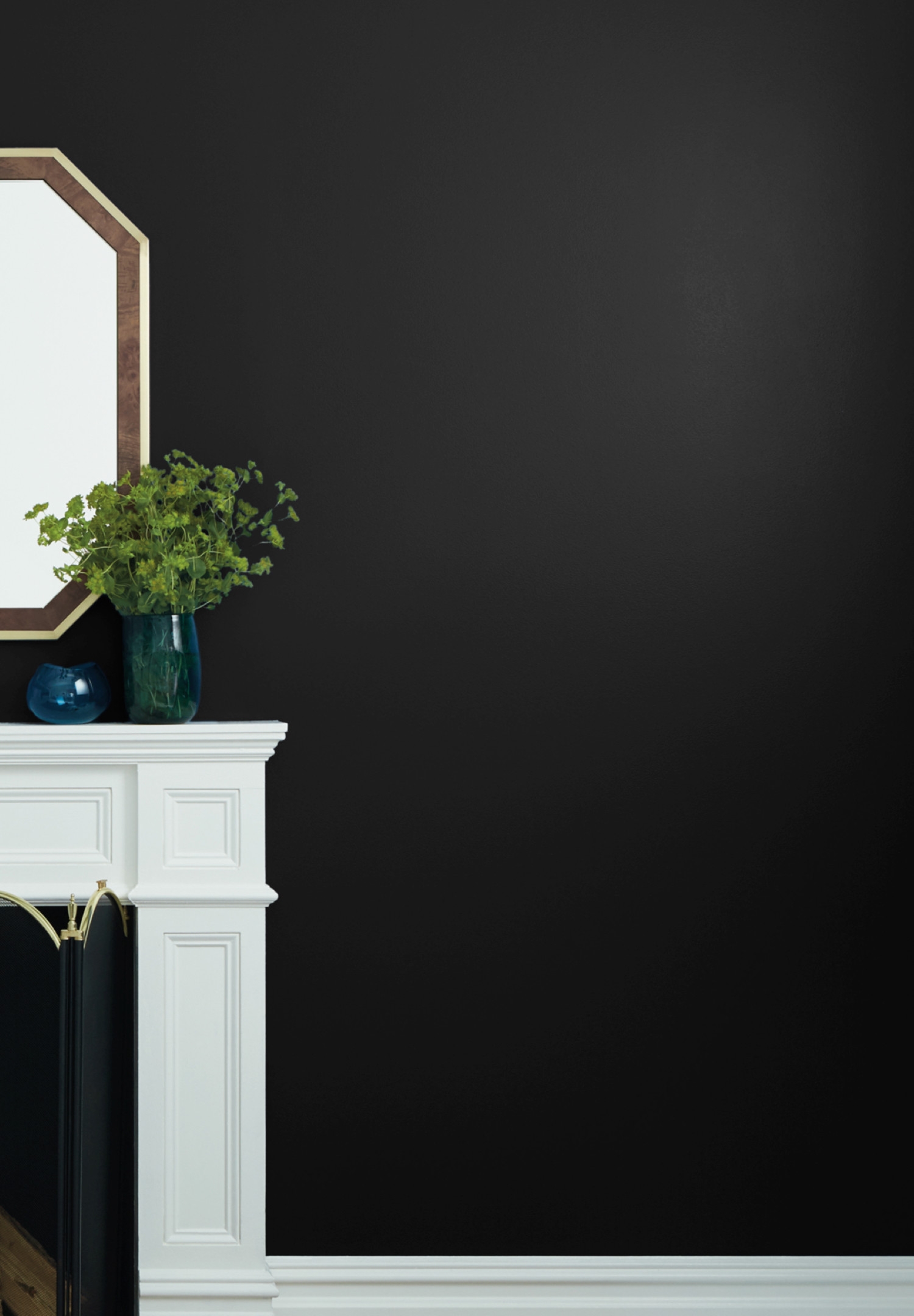 Clare Paint - Blackest  - Wall Swatch - Image 1