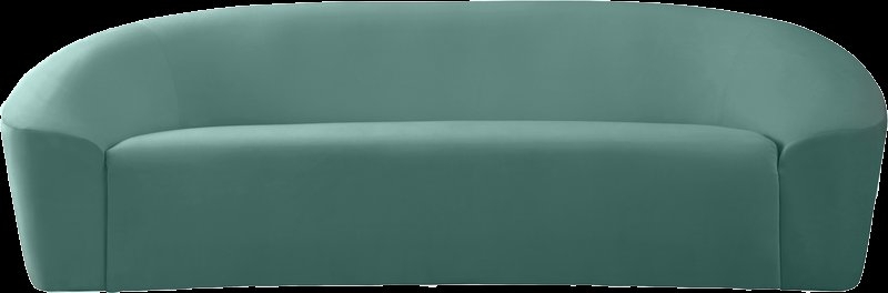 Robeline Velvet Curved 91" Sofa - Image 0