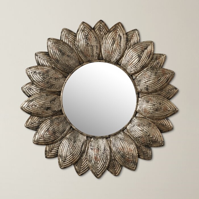Seema Eclectic Beveled Wall Mirror - Image 4